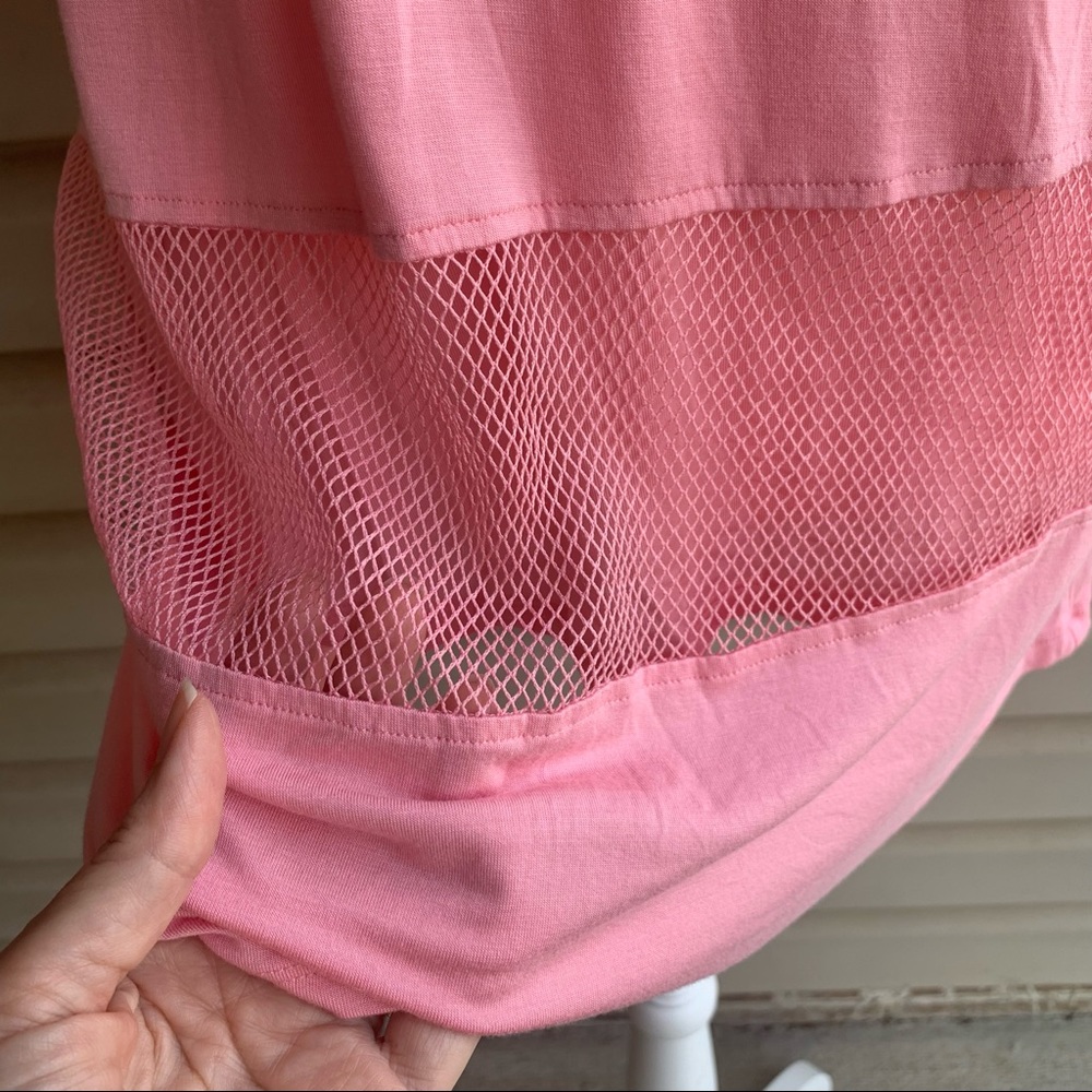 •Plenty by Tracy Reese• NWT Netted Inserts Tank-Sm - Picture 4 of 10